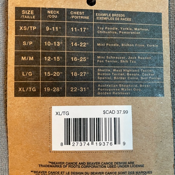 BEAVER CANOE woven harness - Picture 4 of 4